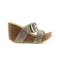 Daniel Paterinia Two Bar Wedge Sandal