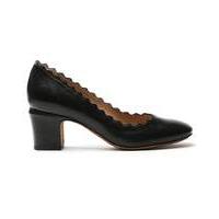 Daniel Scalloping Leather Court Shoe