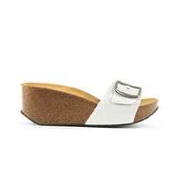 Daniel Roswell Open Toe Mid Wedge Mule