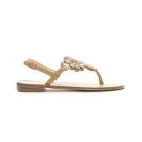 daniel palvin jewelled toe post sandal