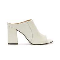 daniel pammy leather block heel mule