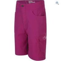 dare2b kids accentuate shorts size 7 8 colour camellia purple