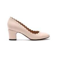 Daniel Scalloping Leather Court Shoe