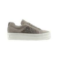 daniel succory jewelled flatform trainer