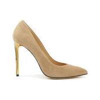 Daniel Meredith Beige Suede Court