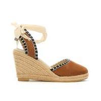 Daniel Stonegate Tan Espadrille Wedge