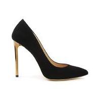 Daniel Meredith Black Suede Court