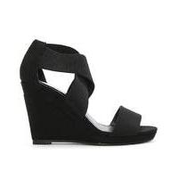 Daniel Cross Strap Wedge Sandal