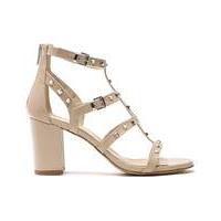 Daniel Tifftoff Patent Block Heel Sandal