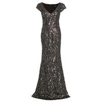 D.Anna Grey Sequin Embellished Maxi Dress