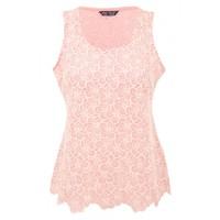 DAISY 2 TONE LACE VEST