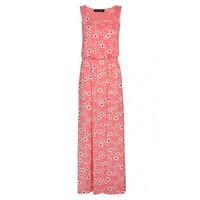 DAISY PRINT BLOUSON MAXI DRESS