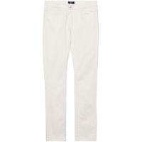 Dana Colored Satin Jeans - Eggshell