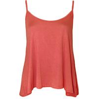 Dalia Strappy Swing Top - Coral