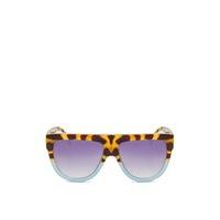 Damsen Blue Tortoise Print Sunglasses