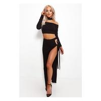 Dana Black Choker Co-Ord