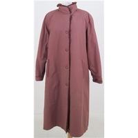 Dannimac, size L pinkish-brown plush-lined raincoat