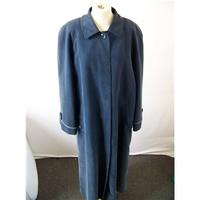dannimac size 12 blue smart jacket coat