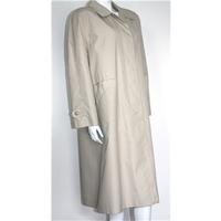 Dannimac Size 16 Long Cream Coat Dannimac - Size: 16 - Cream / ivory - Casual jacket / coat