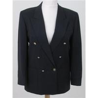 Daks, size 14 dark navy smart wool jacket