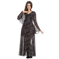 Dark Sea Maxi Dress - Size: Size 14