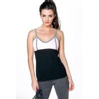 Dance Strap Back Vest - black