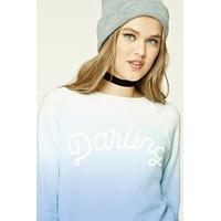 Darling Dip-Dye Sweatshirt