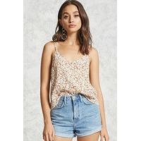 Daisy Print Buttoned Cami