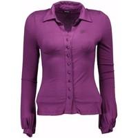 datch gr 53264 womens long sleeved shirt in purple