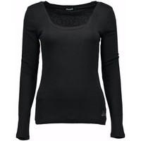 datch gr 53188 womens long sleeve t shirt in black