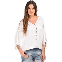 Dakidaya Blouse MONA women\'s Shirt in white