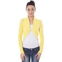 Datch GR_53289 women\'s Cardigans in yellow