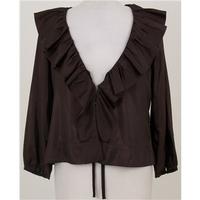 Day Birger & Mikkelsen, size 10 brown smart top