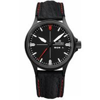 Damasko Watch DA 34 Black PVD Leather Pin