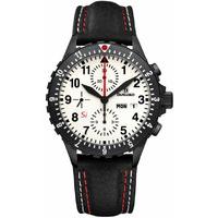 Damasko Watch DC 67 Si Black PVD Leather Pin