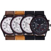 Danny Artificial Leather Watches - 4 Colours