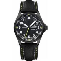 Damasko Watch DA 363 Black PVD Leather Pin