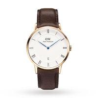 daniel wellington mens dapper 38mm bristol rose watch