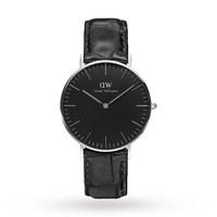 Daniel Wellington Unisex Classic Black Reading Watch 36mm Watch