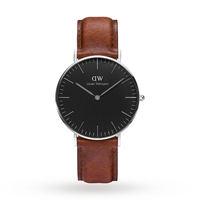 Daniel Wellington Unisex Classic Black St Mawes Watch 36mm Watch