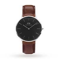 daniel wellington unisex classic black bristol watch 40mm watch