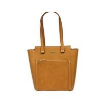david jones structured tall tote shopper with pocket detailing in cara ...