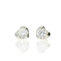 Darcey Sterling Silver Stud Earrings With Class AAA Cubic Zirconia
