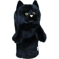 Daphne\'s Animal Head Cover-Black Cat