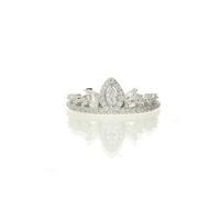 Darcey Princess Crown Ring in Silver