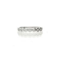 Darcey Spot Crystal Ring in Silver