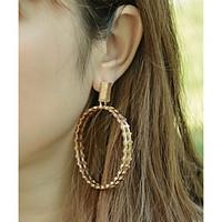 Dangle Earrings Jewelry Euramerican Fashion Personalized Alloy Round Jewelry For Party Special Occasion Daily Casual Outdoor 1 pcs