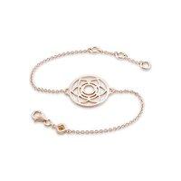 Daisy Sacral Chakra Rose Gold Chain Bracelet