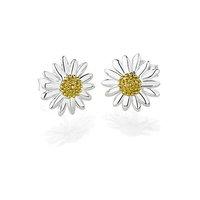 Daisy Vintage Gold Plated 10mm Studs