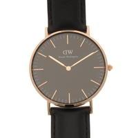 daniel wellington classic black sheffield watch